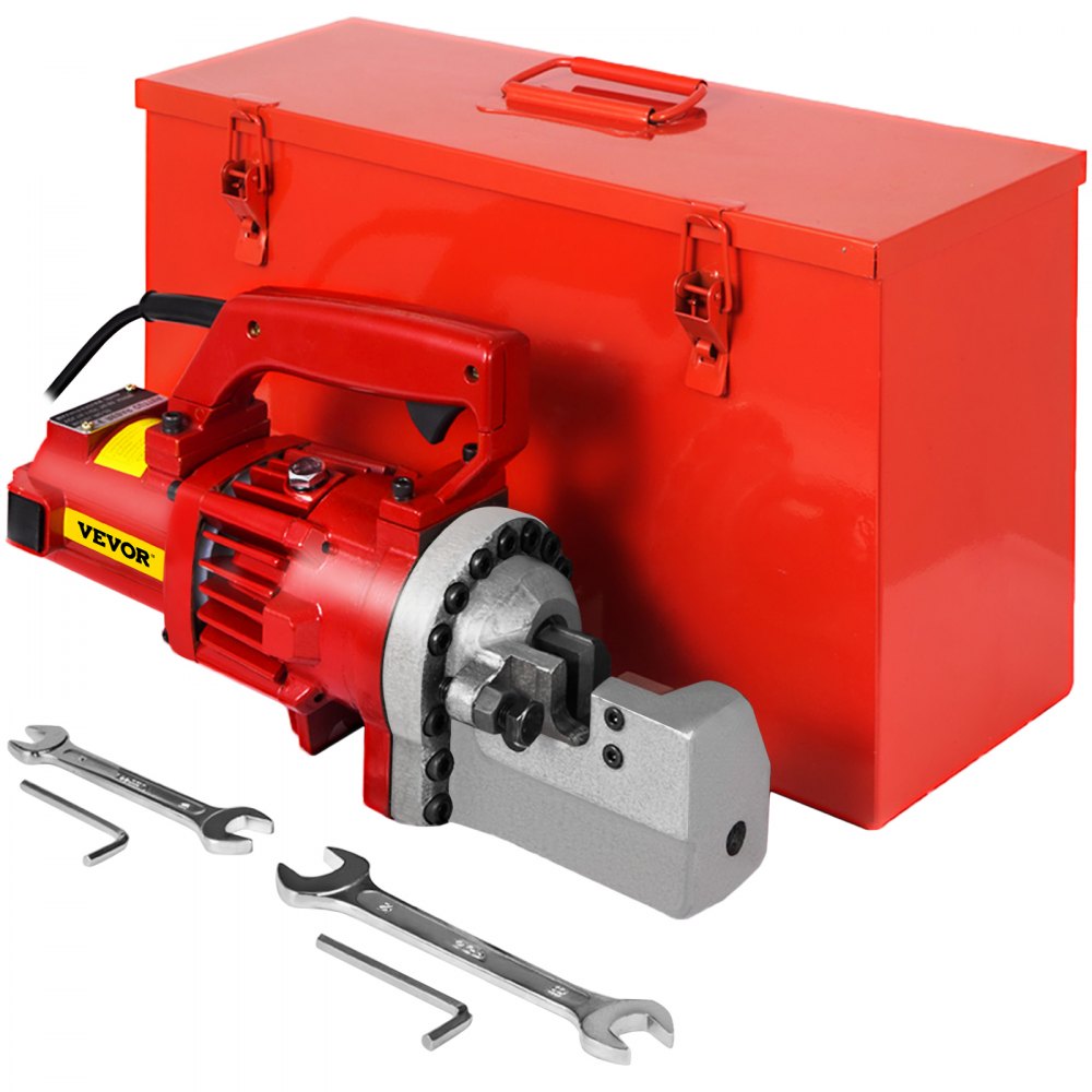 VEVOR 1250W Electric Rebar Cutter 3/4" Hydraulic Rebar Cutter 110 V 20mm Rebar Cutter 3.5-4.5 Seconds Cutting 