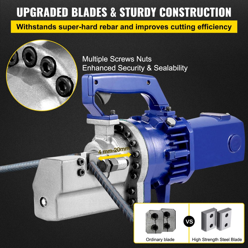 RC-25 Portable Electric Hydraulic Rebar Cutter New 