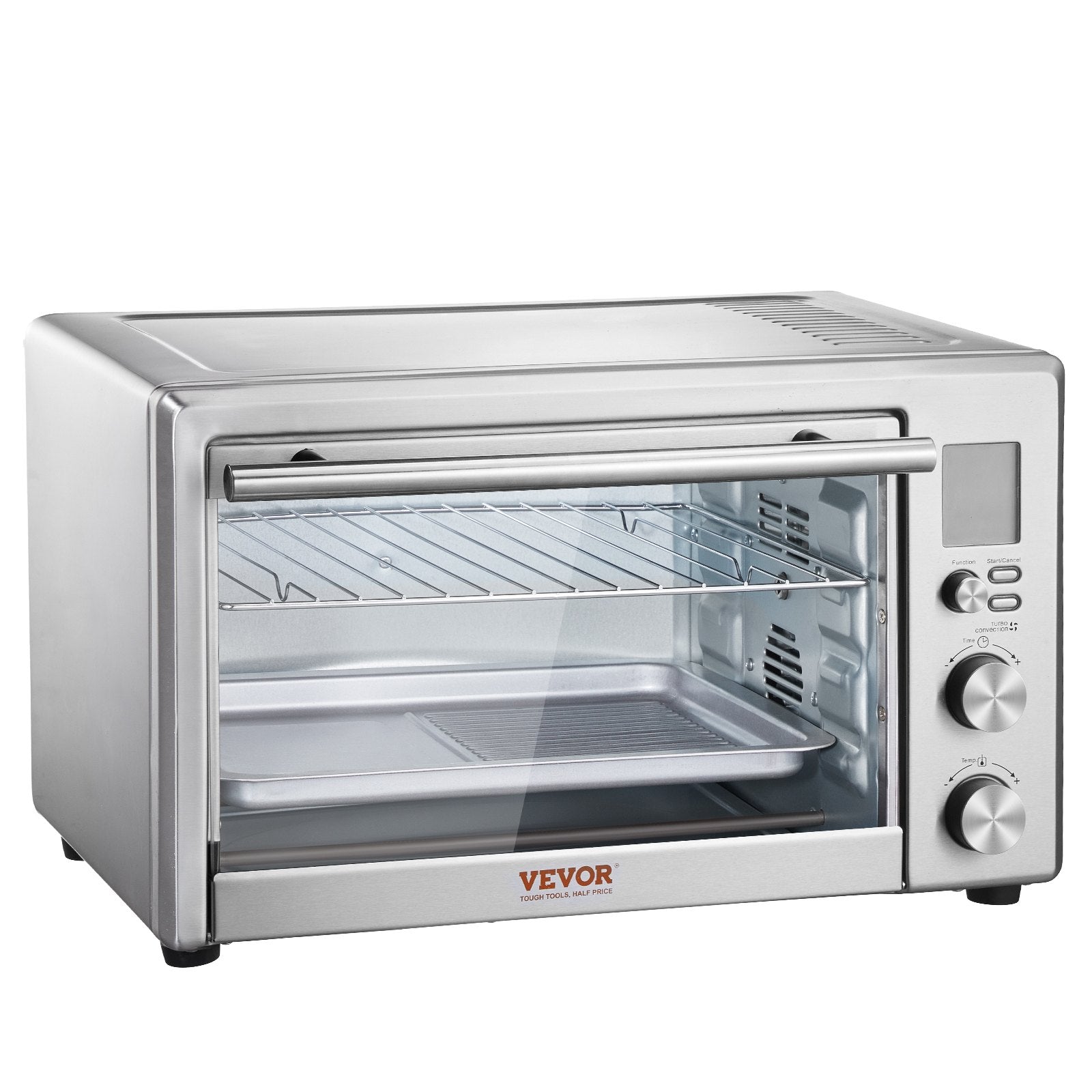 VEVOR Countertop Convection Oven 28L Toaster Baker 10-IN-1 1800W for Home Use 