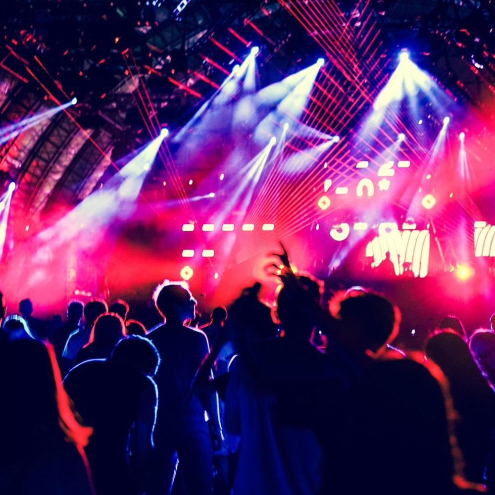 VEVOR Stage Lights, 4 in 1 RGB Party Lights, LED Pattern Strobe Light, Mixed Lighting Effects Sound Activated with Red & Green Effect Light for DJ Club Disco Party Wedding Birthday Christmas (Black) 