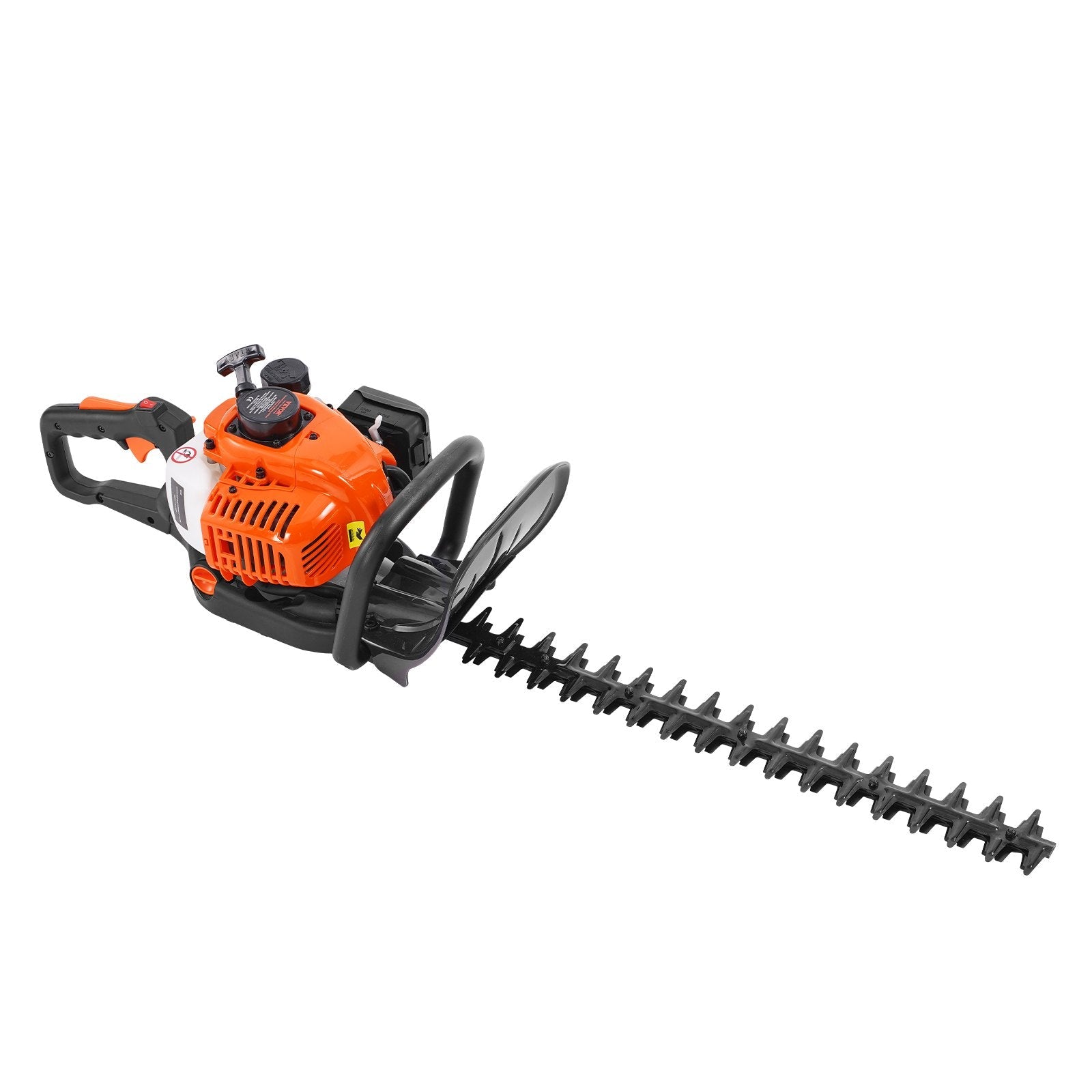 VEVOR 23.2-inch 26CC 2 Cycle Gas Hedge Trimmer, Gas Powered Handheld Hedge Trimmer with Dual Sided Dual Action Blade, 180° Adjustable Trimmer Head, Suitable for Trimming Shrubs, Low Bushes 