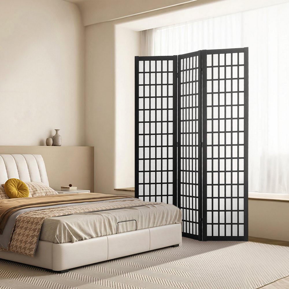 VEVOR Room Divider Japanese Wall Divider 3 Panel Screen for Room Separation 