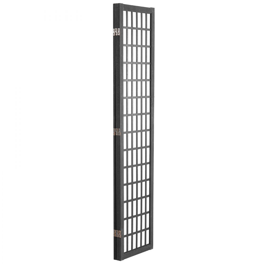 VEVOR Room Divider Japanese Wall Divider 3 Panel Screen for Room Separation 