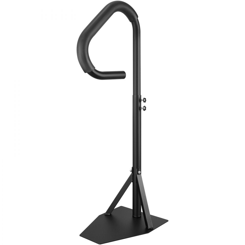 VEVOR Hot Tub Handrail, 360 Rotatable Spa Side Handrail with 35"-57" Adjustable Height, Rust-proof Aluminum Spa Step Hot Tub Hand Rail with Slide-Under Mount Base for Indoor & Outdoor, 600LBS Capacity 