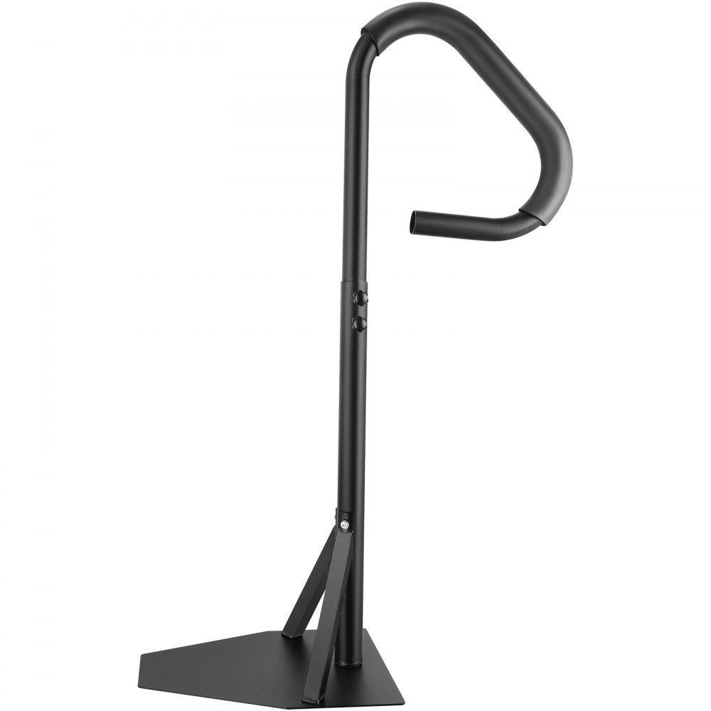 VEVOR Hot Tub Handrail, 360 Rotatable Spa Side Handrail with 35"-57" Adjustable Height, Rust-proof Aluminum Spa Step Hot Tub Hand Rail with Slide-Under Mount Base for Indoor & Outdoor, 600LBS Capacity 