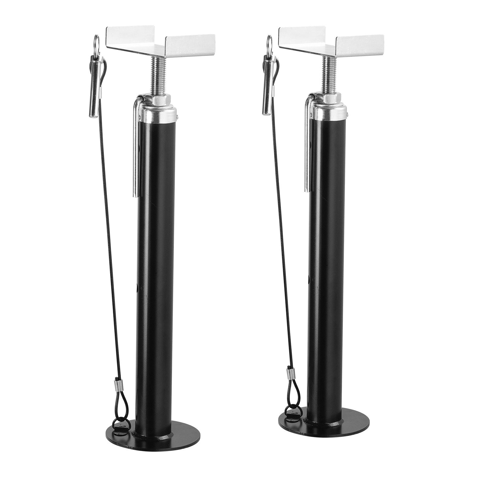 VEVOR RV Slide Out Support Jacks, 5000 lbs Capacity Each Slide Out Stabilizer, Adjusts from 20"-48" Camper Slide Out Support Jacks, Heavy-duty Slideout Stabilizers for RV, Camper and Travel Trailer 