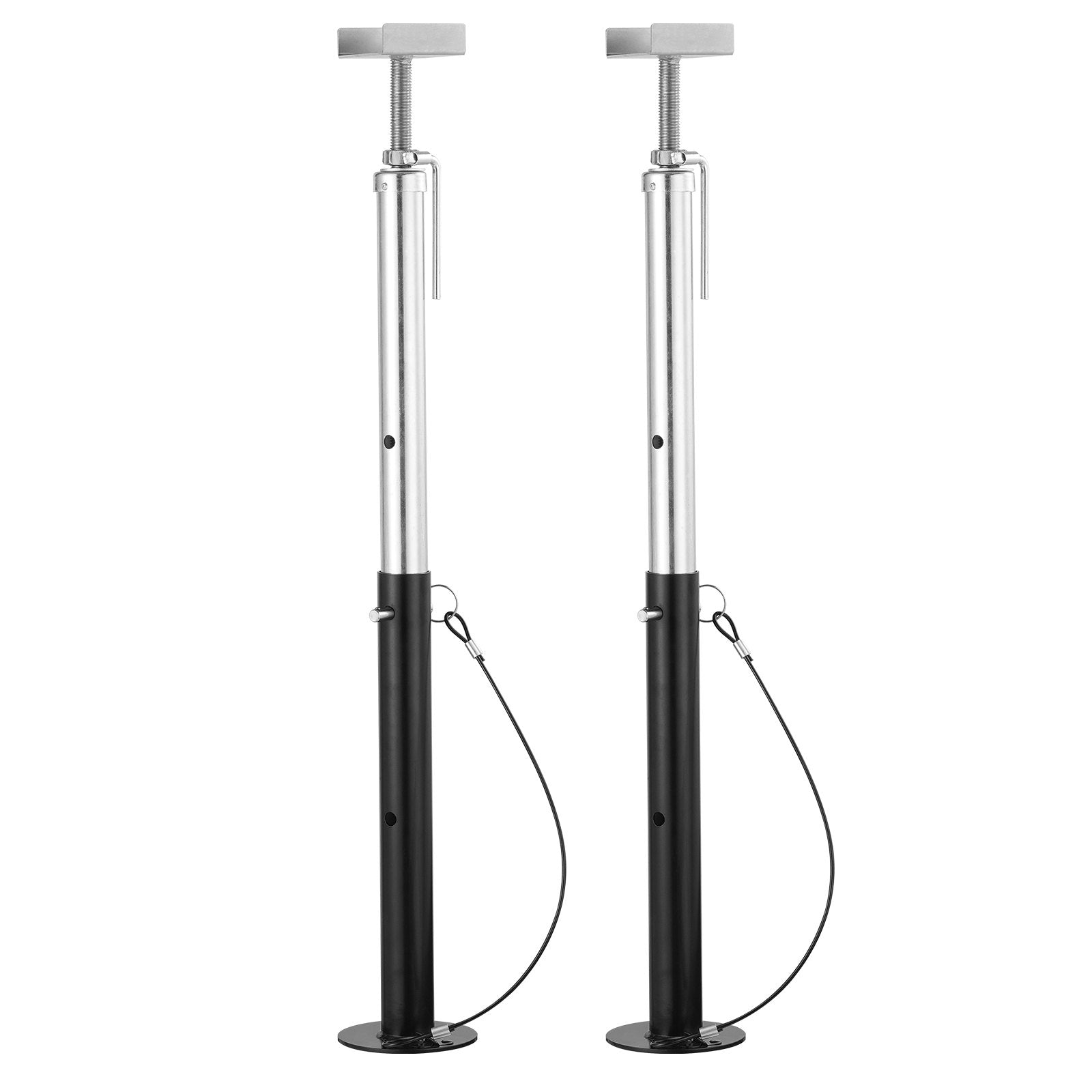 VEVOR RV Slide Out Support Jacks, 5000 lbs Capacity Each Slide Out Stabilizer, Adjusts from 20"-48" Camper Slide Out Support Jacks, Heavy-duty Slideout Stabilizers for RV, Camper and Travel Trailer 