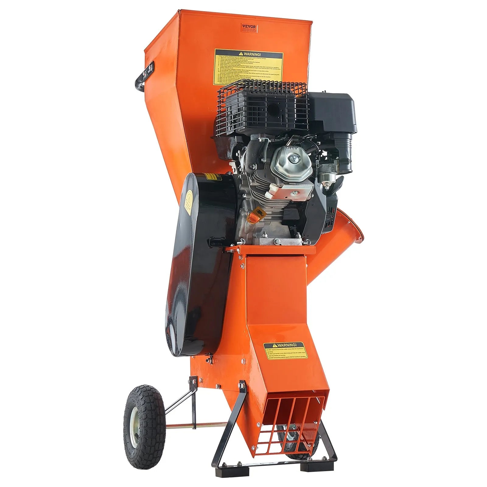 VEVOR Wood Chipper Shredder Mulcher 12 HP HeavyDuty Gas Powered 2” 420cc 8.6kW