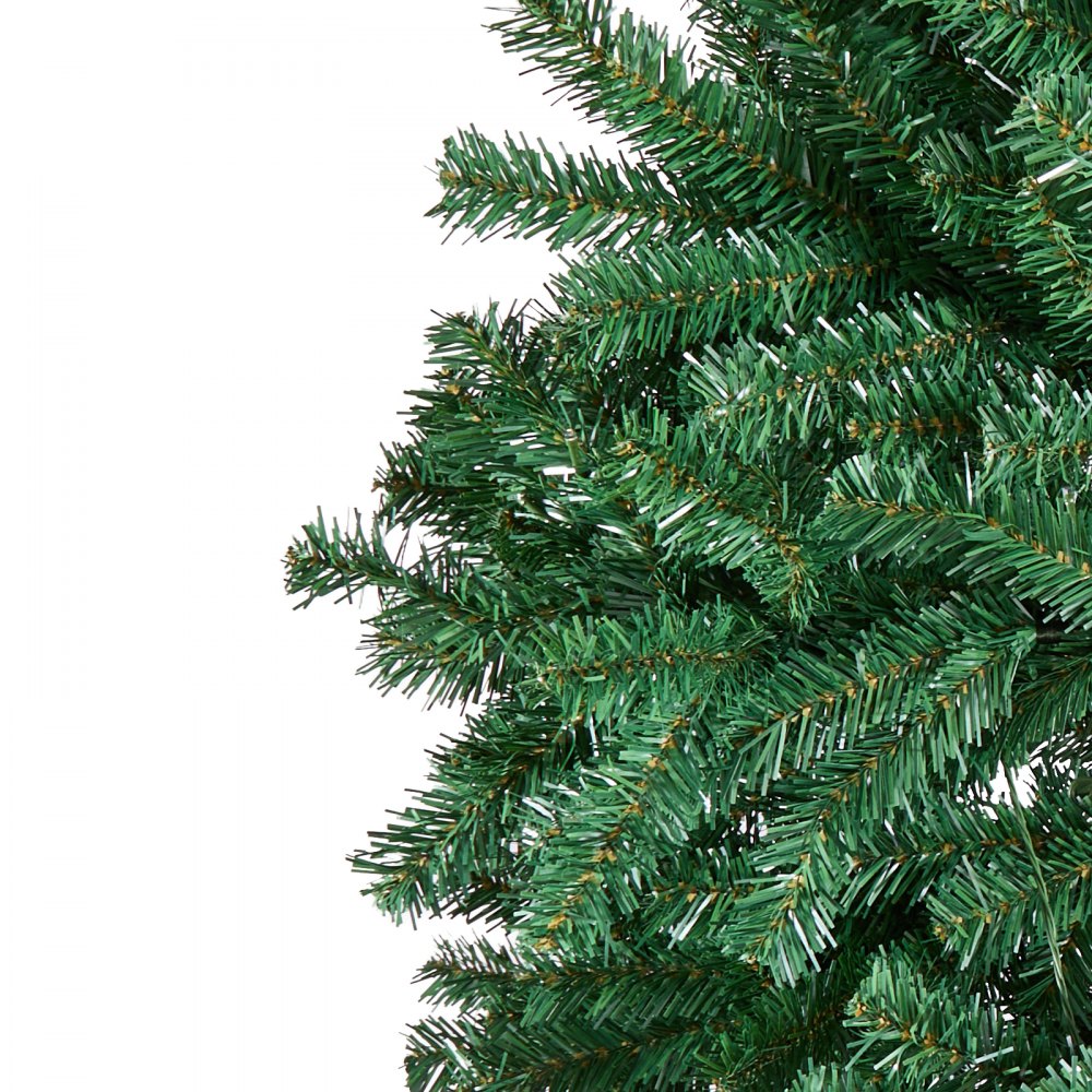 VEVOR Christmas Tree 7.5ft Prelit Artificial Tree with 550 White LEDs 1346 Tips 
