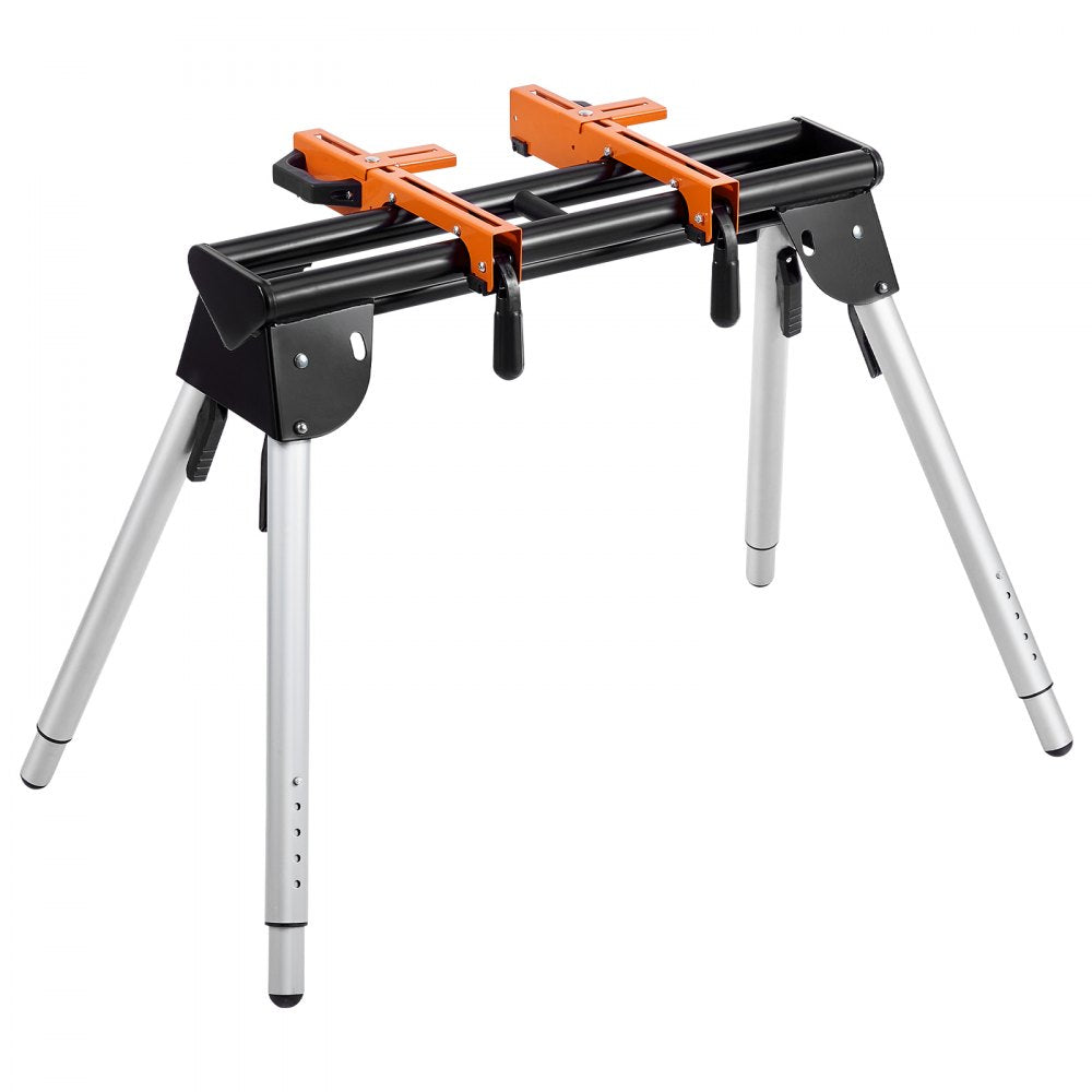 VEVOR Miter Saw Stand 330lbs Load Capacity Steel 29.1"-32.9" Adjustable Height 