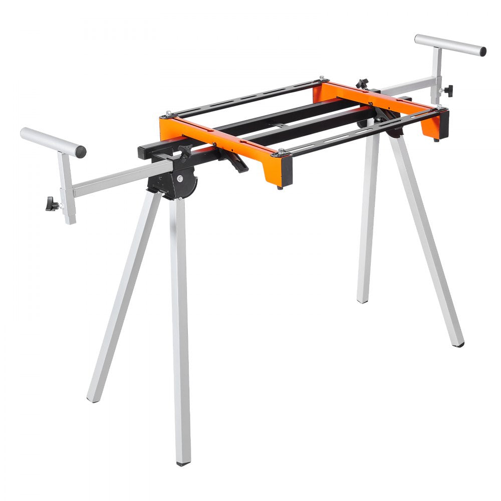 VEVOR Miter Saw Stand 300lbs Load Capacity Steel Collapsible Stand for Miter Saw 