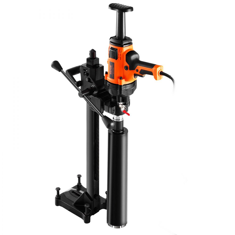 VEVOR Core Drill Machine 0.8-6.3in Dia 2000W Handheld and Stand Core Drill Rig 