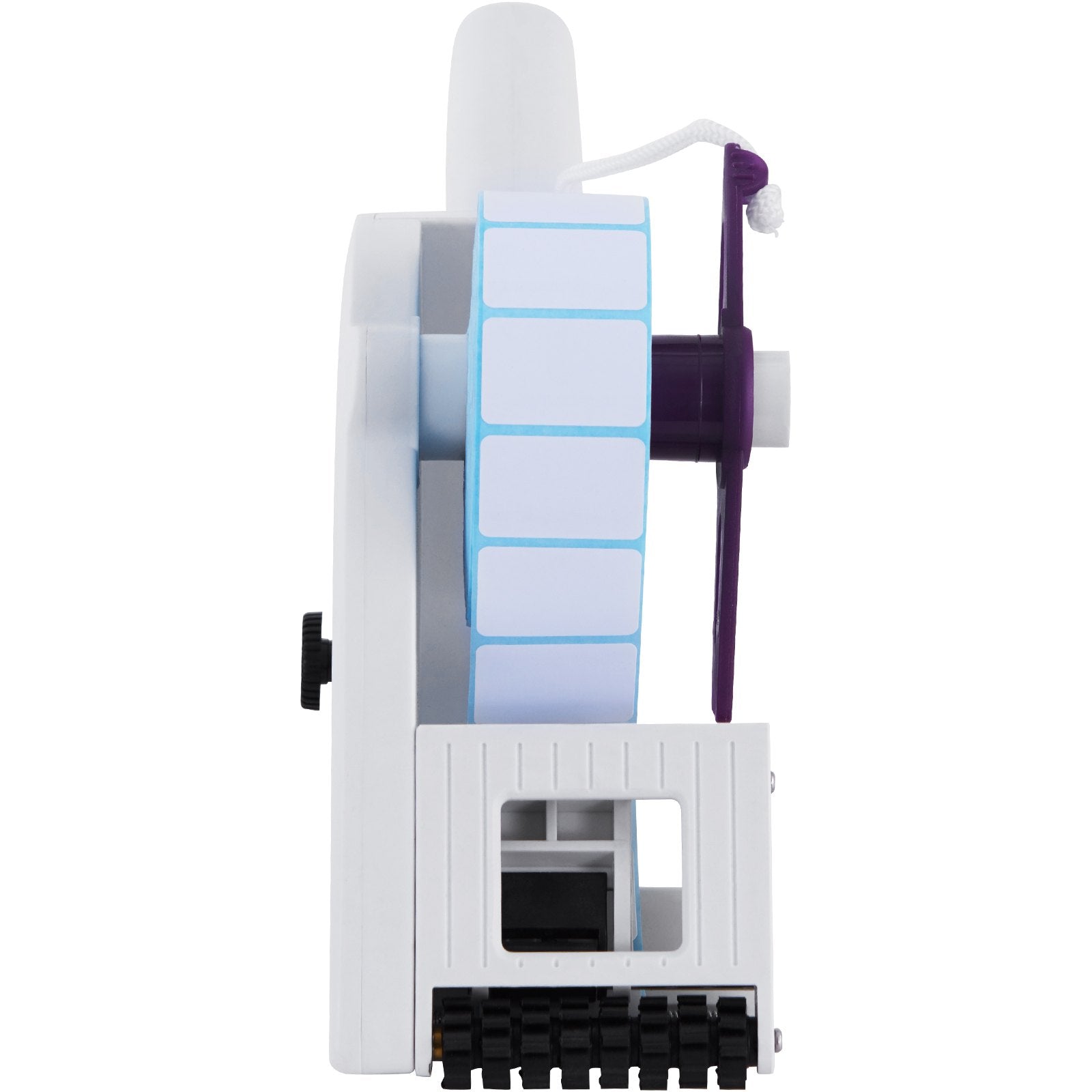 VEVOR Manual Label Applicator, 0.59-2.17 inches Label Width, 0.79-2.36 inches Label Length, Portable Hand-Held Labeling Machine with Label Roll and TPR Roller for Round Bottles, Boxes, Fruits Labeling 