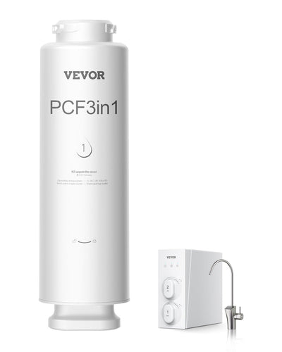 VEVOR PCF Composite Filter Replace for SS-001/003/005 Under Sink Water Filter 