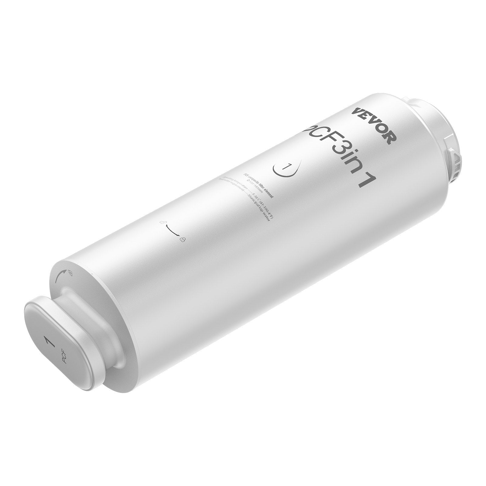 VEVOR PCF Composite Filter Replace for SS-001/003/005 Under Sink Water Filter 