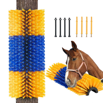 VEVOR Livestock Scratching Brush 20 in Horse Scratcher Brush for Itch Relief 