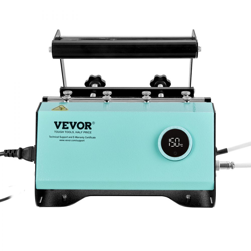 VEVOR Mug Heat Press, 11-30oz Tumbler Heat Press Machine, Sublimation Transfer Straight Skinny Tumblers, Cup Heat Press with Heat-resist Gloves & Tape, DIY Ceramic Mugs Cups Glasses, As Gift, Green 