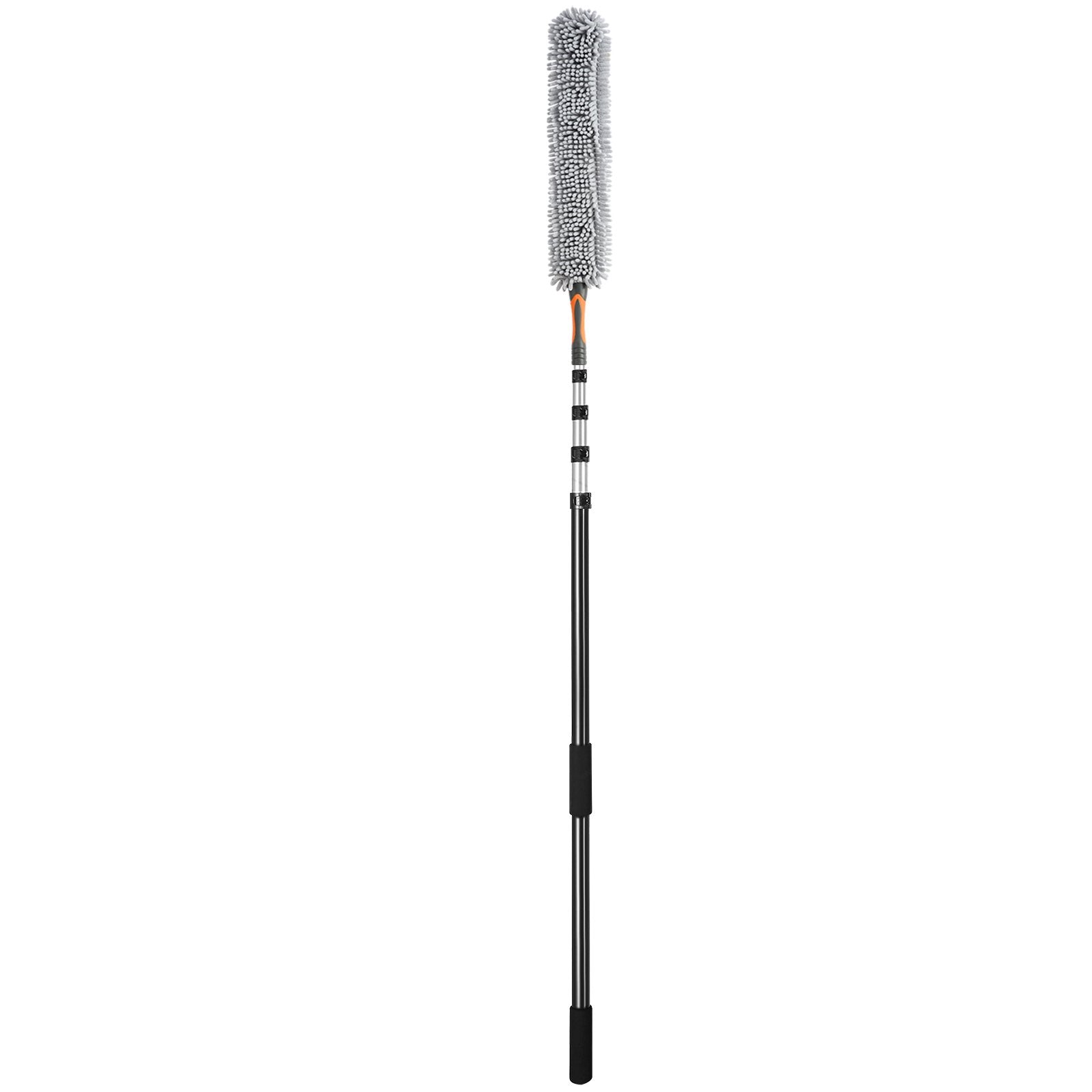 VEVOR Manual Pole Saw Extendable Tree Pruner 4.9-20 ft Aluminum Alloy Pole 
