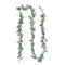 VEVOR 9-Ft Christmas Garland with 30 LED Lights, Artificial Greenery with Olive Leaves, Vines and Red Berries for Mantel and Fireplace