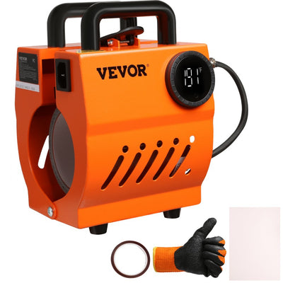 VEVOR Mug Heat Press Mini Cup Press Machine DIY Sublimation Blanks 11-15oz 