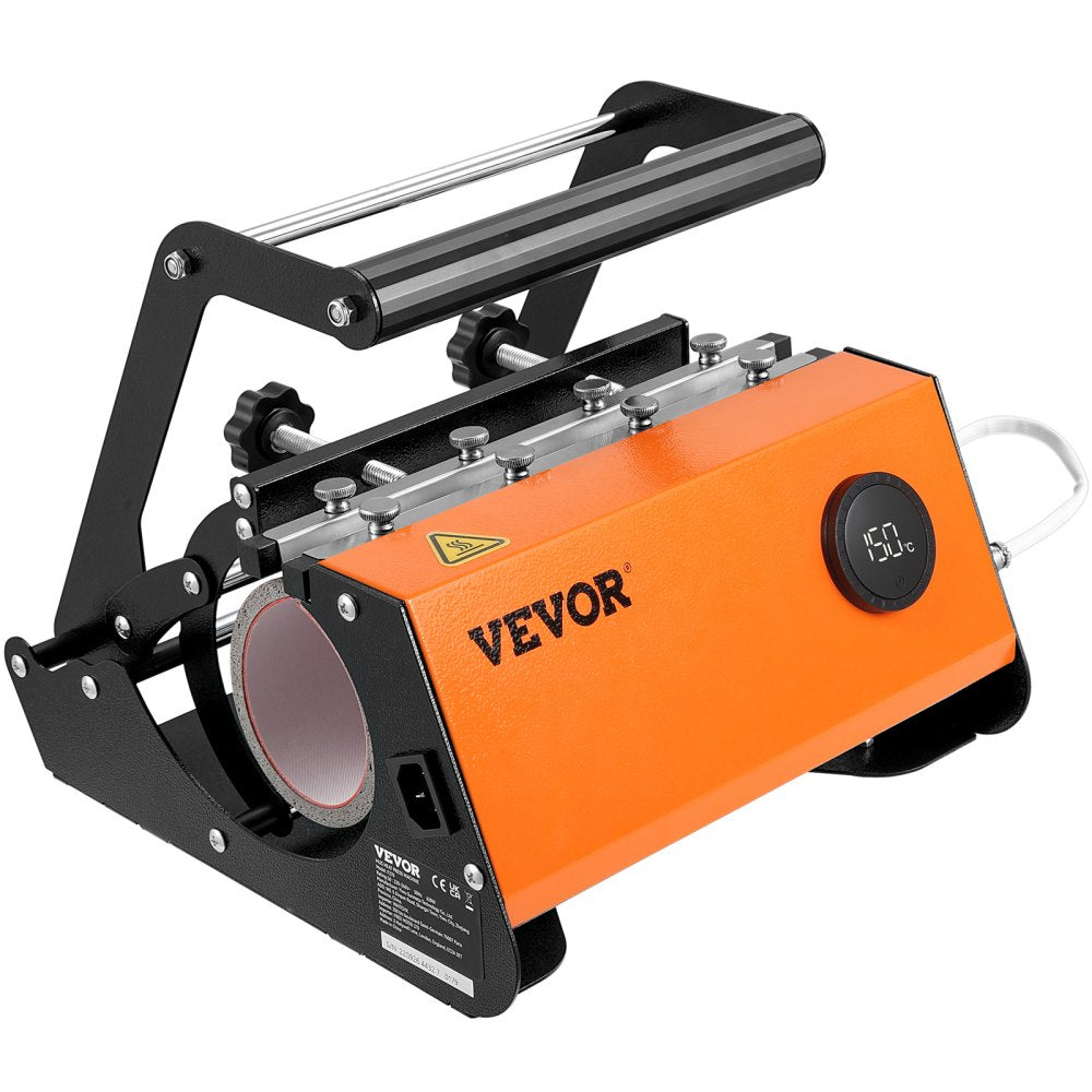 VEVOR Tumbler Heat Press, 30oz Mug Heat Press Machine Sublimation Transfer 11-15oz 16-25oz 30oz Straight Skinny Tumblers, Cup Heat Press with Heat-resist Gloves & Tape, DIY Ceramic Mugs Cups Glasses 