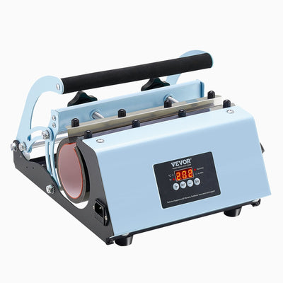 VEVOR Tumbler Heat Press Machine 11-30oz Mug Press Sublimation Tumblers Blue 