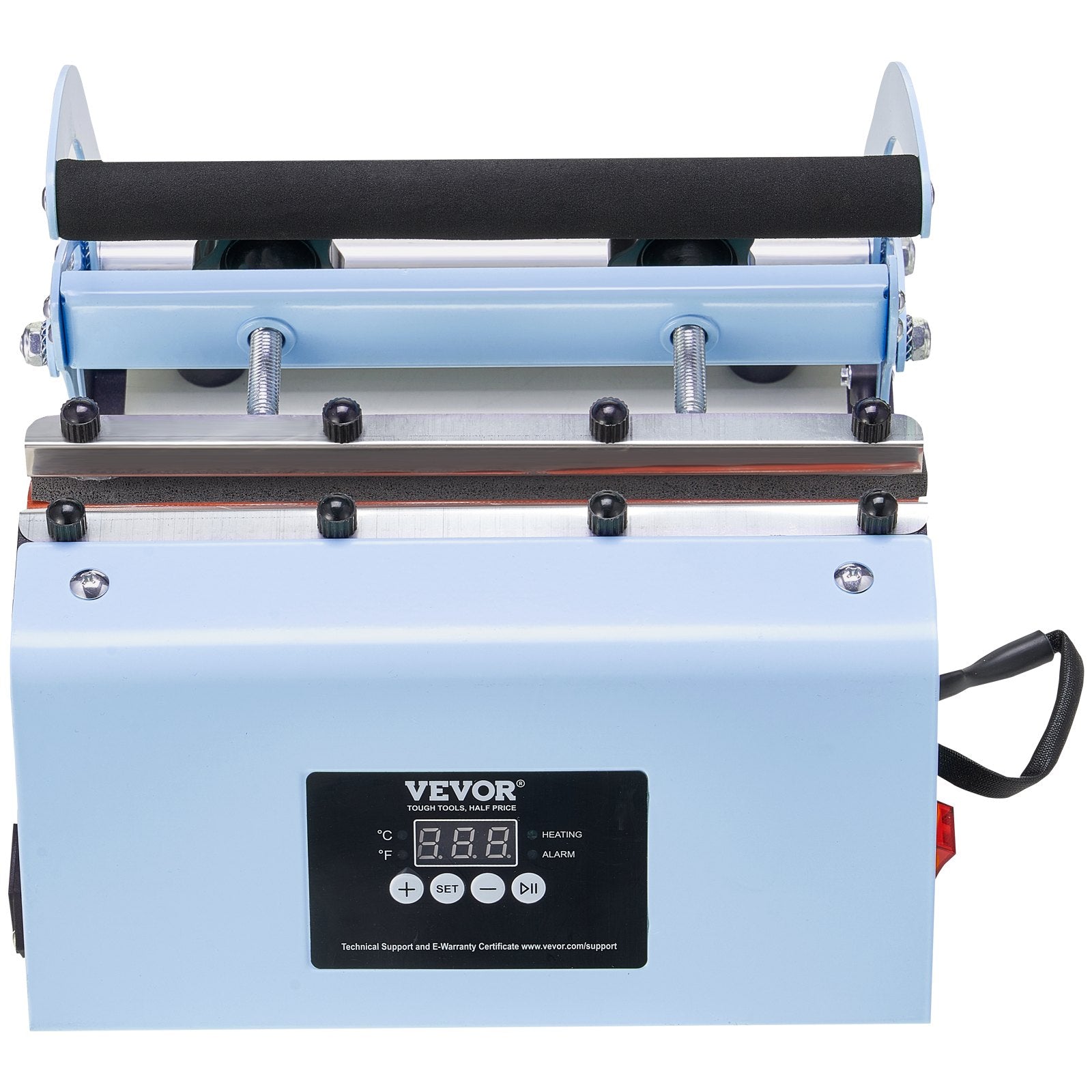 VEVOR Tumbler Heat Press Machine 11-30oz Mug Press Sublimation Tumblers Blue 