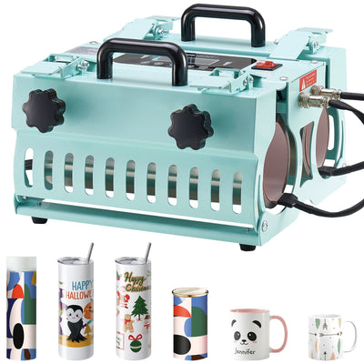 VEVOR Tumbler Heat Press Machine 2 Station Heaters 11-30oz Mug Press Sublimation 