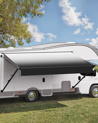 VEVOR 14' RV Replacement Awning Manual Trailer Awning for Most RVs 