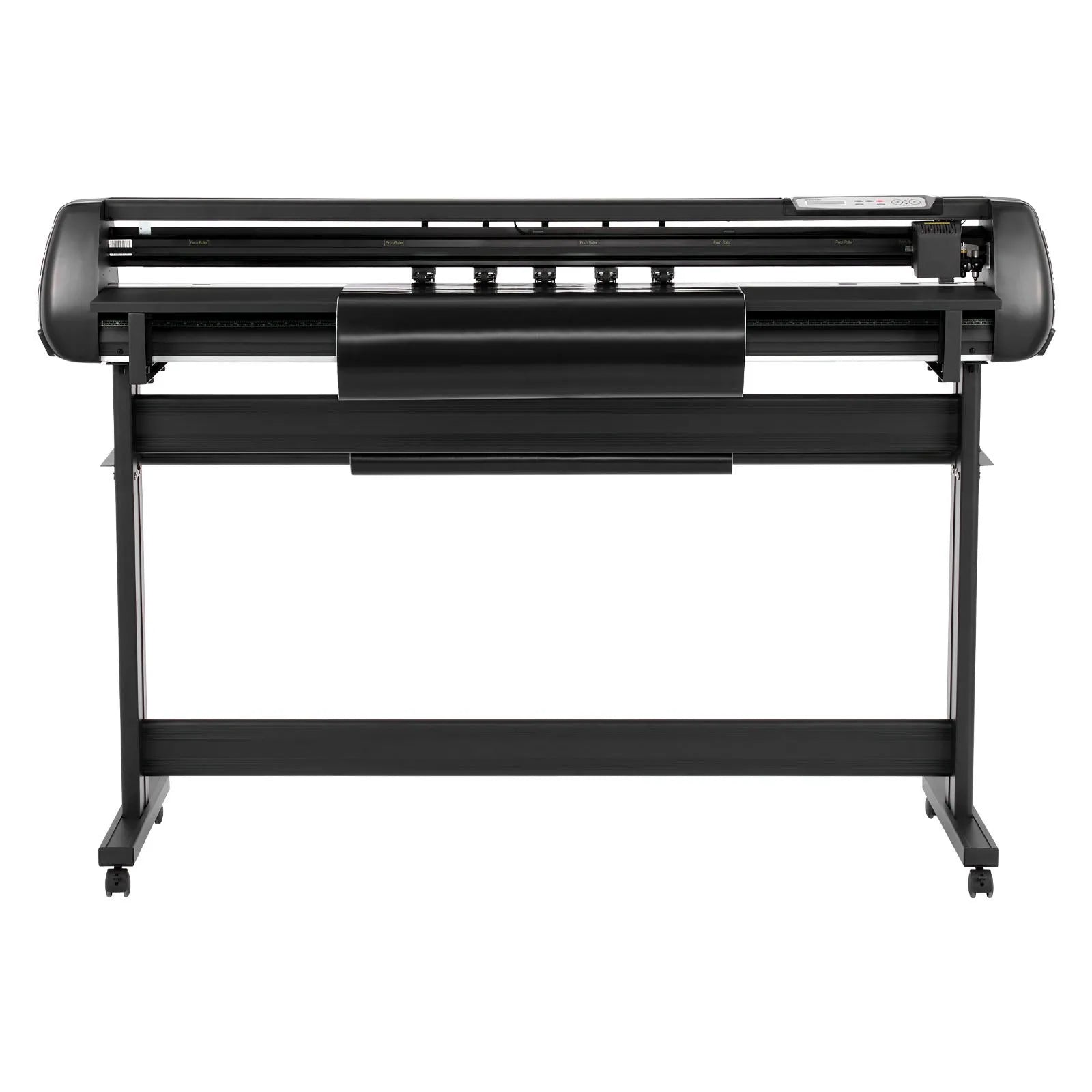 VEVOR Vinyl Cutter Machine, 53 inch Max Feed Width, Dual Blades, Adjustable Force and Speed, LED Display, Vinyl Plotter Cutter Printer with Signmaster Software for Compatible with Windows and macOS 