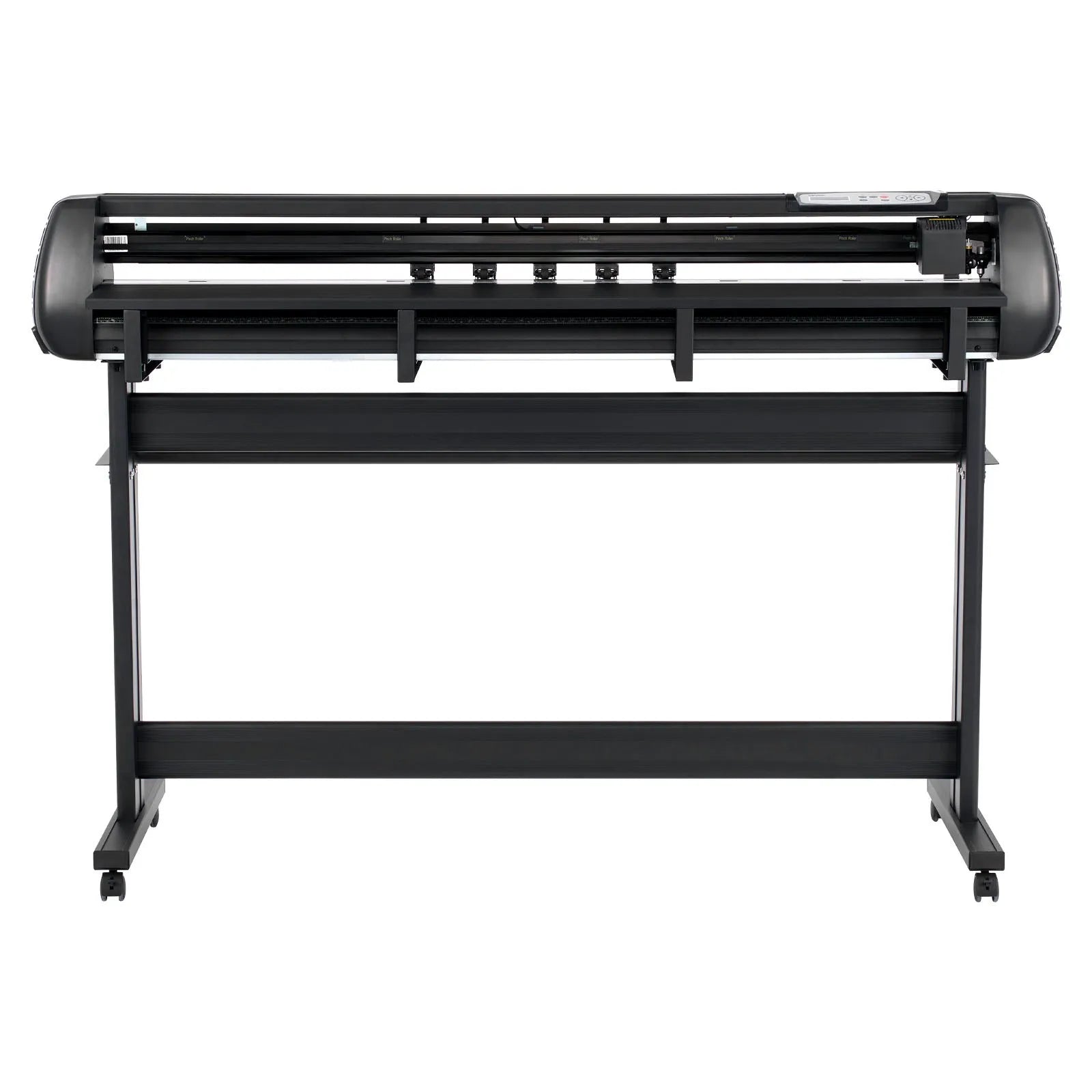 VEVOR Vinyl Cutter Machine, 53 inch Max Feed Width, Dual Blades, Adjustable Force and Speed, LED Display, Vinyl Plotter Cutter Printer with Signmaster Software for Compatible with Windows and macOS 