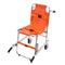 VEVOR EMS Stair Chair, 350 lbs Load Capacity, Foldable Aluminum Emergency Stair Climbing Wheelchair with 2 Wheels, Portable Stair Lift Chair Ambulance Firefighter Evacuation Use for Elderly, Disabled