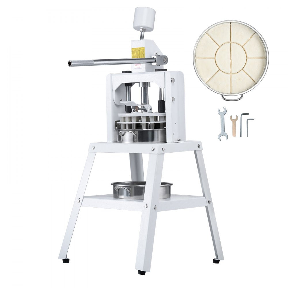 VEVOR Manual Dough Divider 10PCS Hand Press Dough Cutter Bread Maker for Bakery 