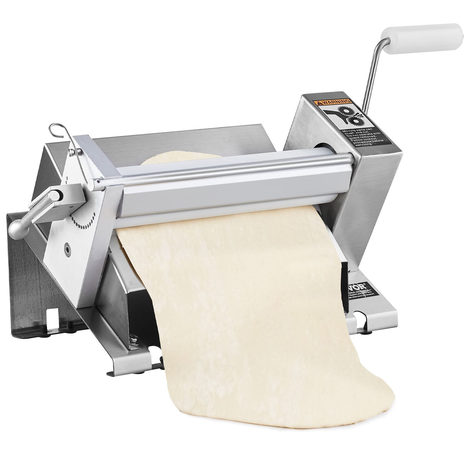 VEVOR Manual Dough Sheeter Machine Max 1/2" Dough Roller Pastry Press Machine 