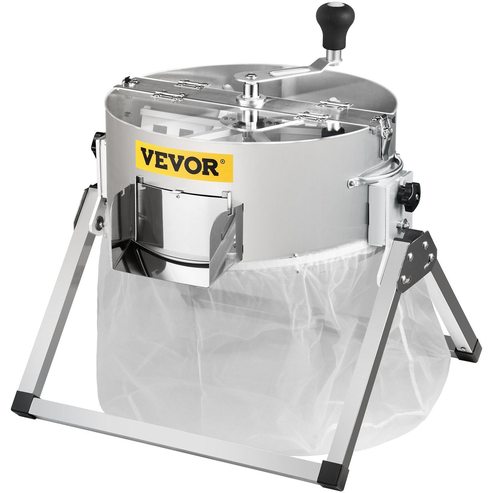 VEVOR Bud Leaf Trimmer, 16 inch Manual Hydroponic Dry or Wet Plant Trimming Machine, with Sharp Stainless Steel Blades & Solid Metal Gearbox, Twisted Spin Cut for Flowers, Leaves, Herbs 