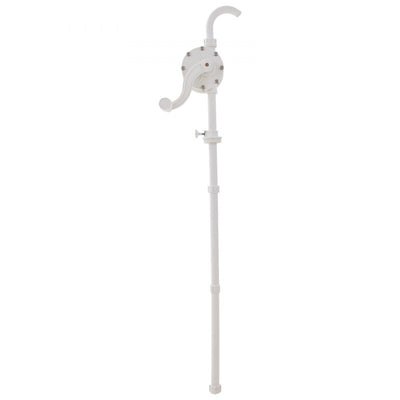 VEVOR Drum Pump, 6.5 GPM Flow, Rotary Barrel Pump Hand Crank, Fits 5 to 55 Gallon Drums with 3-Section Suction Tube Assembly and Hose, Designed for Fast Transfer of Water, Alcohol, Corrosive Liquids 