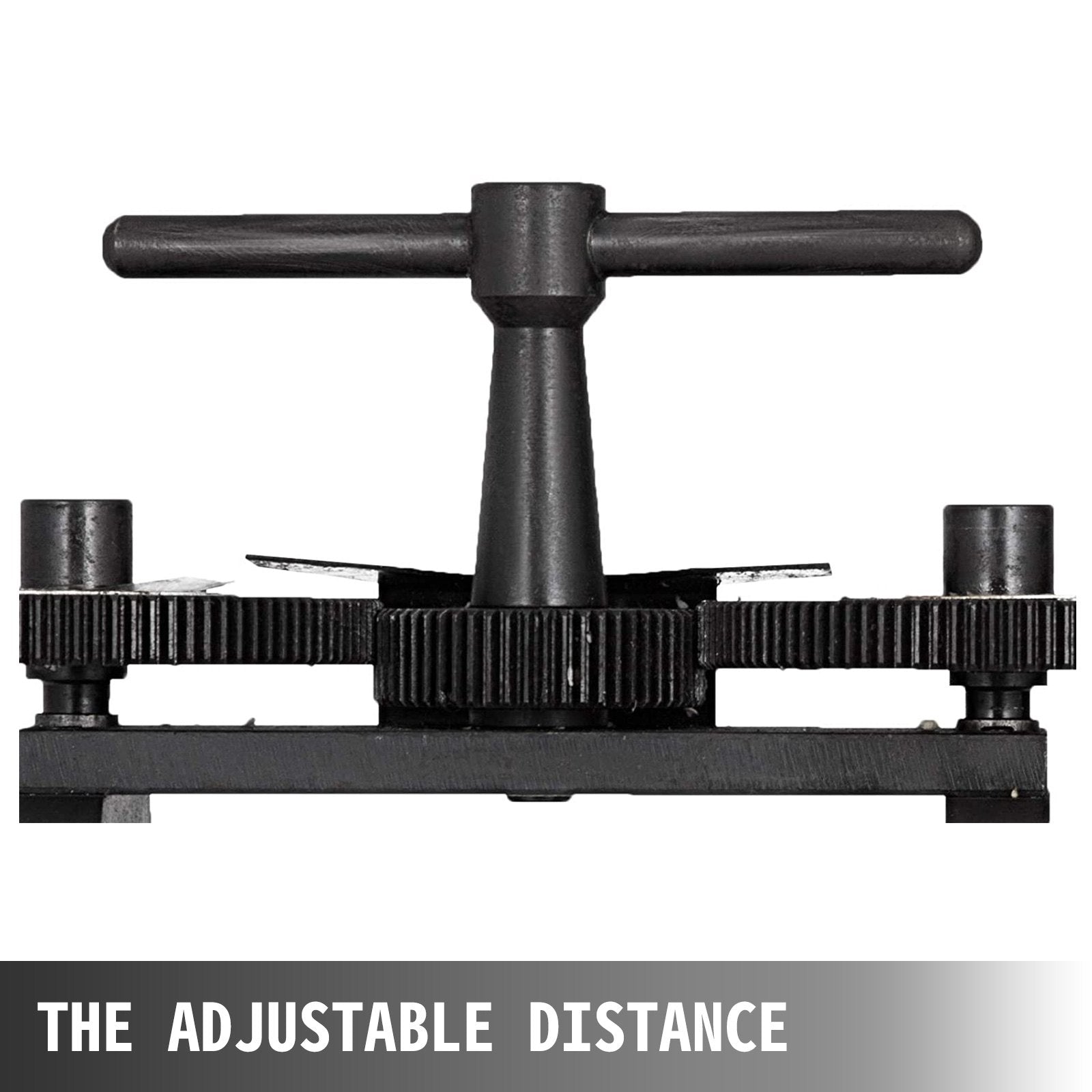 VEVOR Jewelry Combination Rolling Mill 110mm Width Flat Rolling Mill 55 mm Diameter Rollers Rolling Mill Press Gear Ratio 4:1 Jewelry Press Tabletting Tool for Jewelry Repair Design 