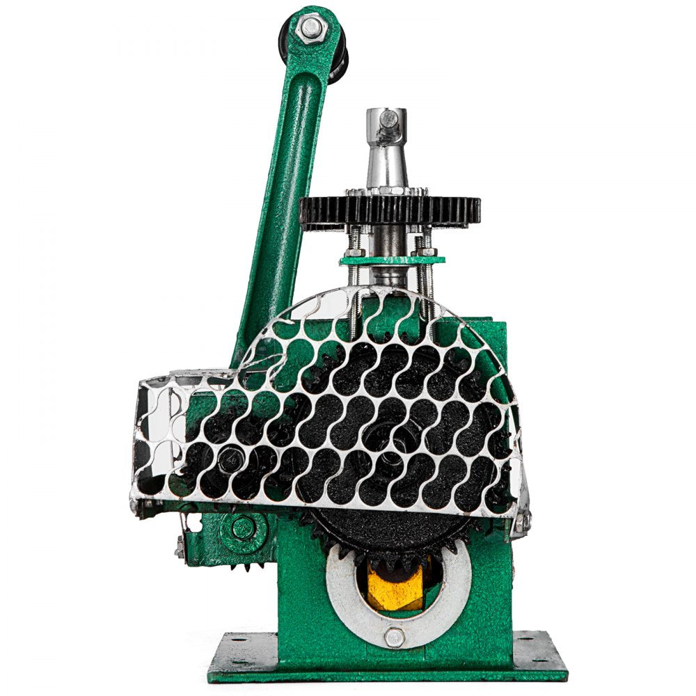 VEVOR Jewelry Combination Rolling Mill 120mm Width Flat Rolling Mill 55 mm Diameter Rollers Rolling Mill Press Gear Ratio 4:1 Jewelry Press Tabletting Tool for Jewelry Repair Design 