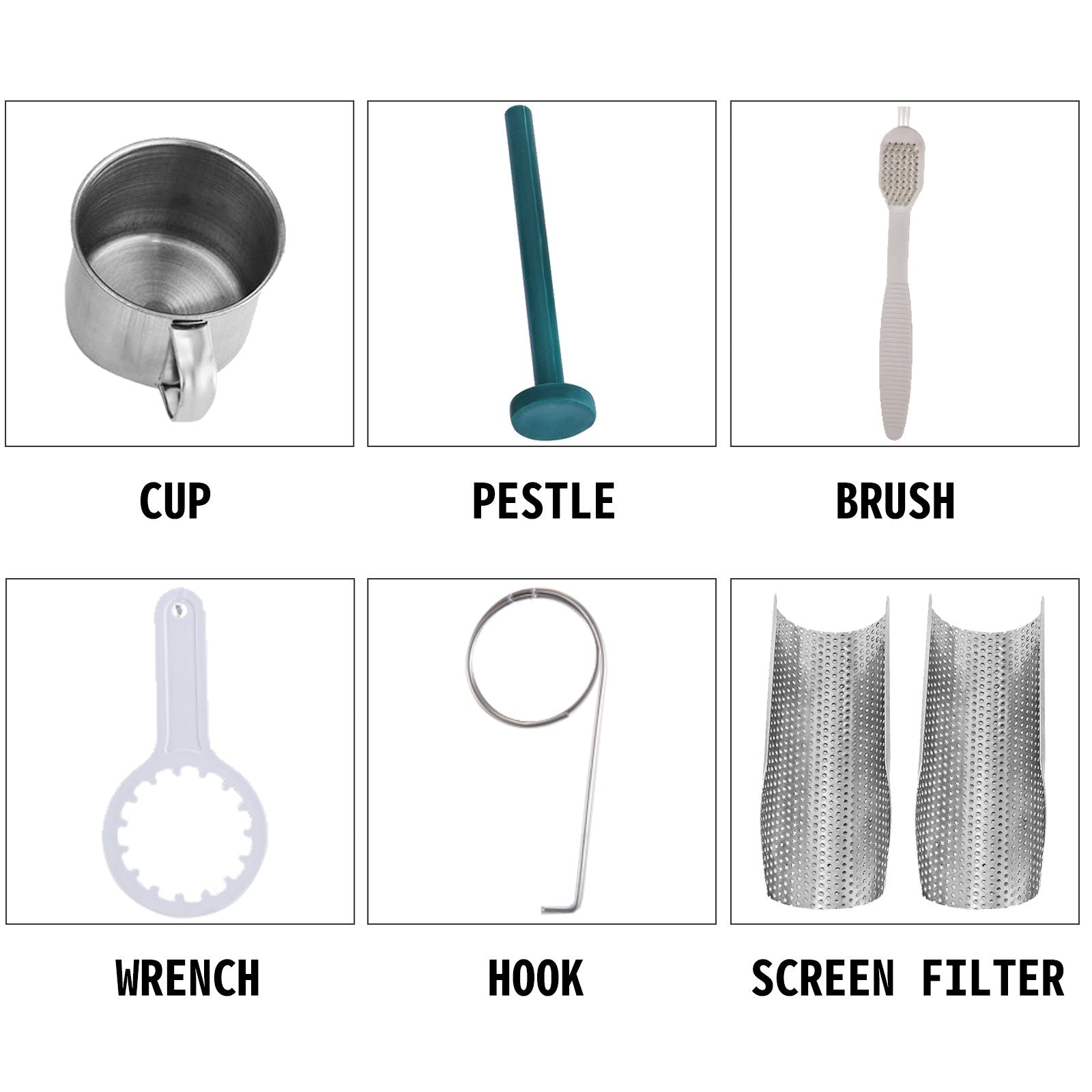 VEVOR Wheatgrass Extractor Portable Wheatgrass Juicer with 3 Sieves Wheatgrass Juicers Manual Stainless Steel Wheatgrass Extractor Machine for Wheat Grass Fruit Vegetable 