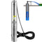 VEVOR Deep Well Submersible Pump Stainless Steel Water Pump 3HP 230V 37GPM 640ft