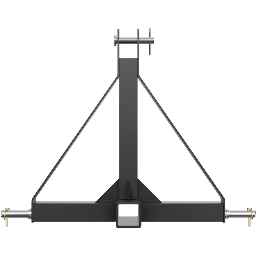 VEVOR 3 Point Hitch Receiver, 3 Point 2" Receiver Trailer Hitch Category 1 Tractor Tow Drawbar Adapter with Pins, Compatible with Kubota, Mahindra, Ford, Yanmar, John Deere, Massey Ferguson 