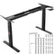 VEVOR Standing Desk Frame Dual Motor, Adjustable 26