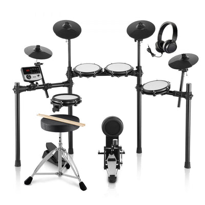 VEVOR Electric Drum Set Electronic Drum Kit 480 Sounds for Beginners & Adults 