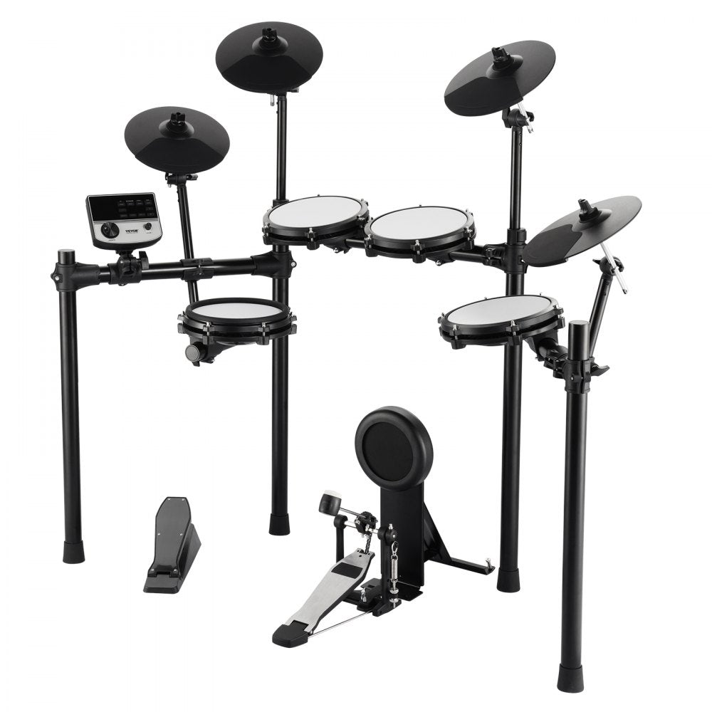 VEVOR Electric Drum Set Electronic Drum Kit 480 Sounds for Beginners & Adults 