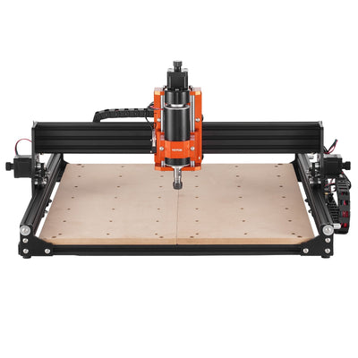 VEVOR CNC Router Machine, 300W, 3 Axis GRBL Control Wood Engraving Carving Milling Machine Kit, 400 x 400 x 75 mm / 15.7 x 15.7 x 2.95 in Working Area 12000 RPM for Wood Acrylic MDF PVC Plastic Foam 