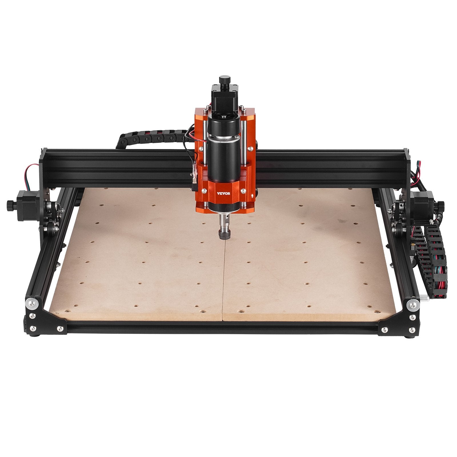 VEVOR CNC Router Machine, 300W, 3 Axis GRBL Control Wood Engraving Carving Milling Machine Kit, 400 x 400 x 75 mm / 15.7 x 15.7 x 2.95 in Working Area 12000 RPM for Wood Acrylic MDF PVC Plastic Foam 