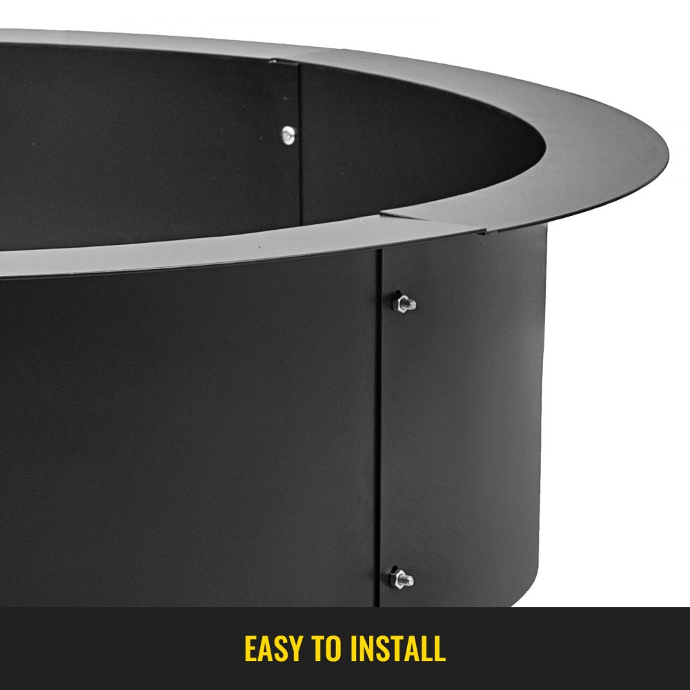 Fire Pit Ring/liner Diy Above Or In-ground 45 Inch Outside X 39 Inch Inside 