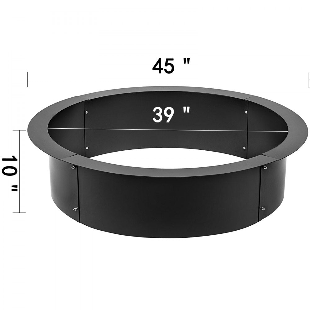 Fire Pit Ring/liner Diy Above Or In-ground 45 Inch Outside X 39 Inch Inside 