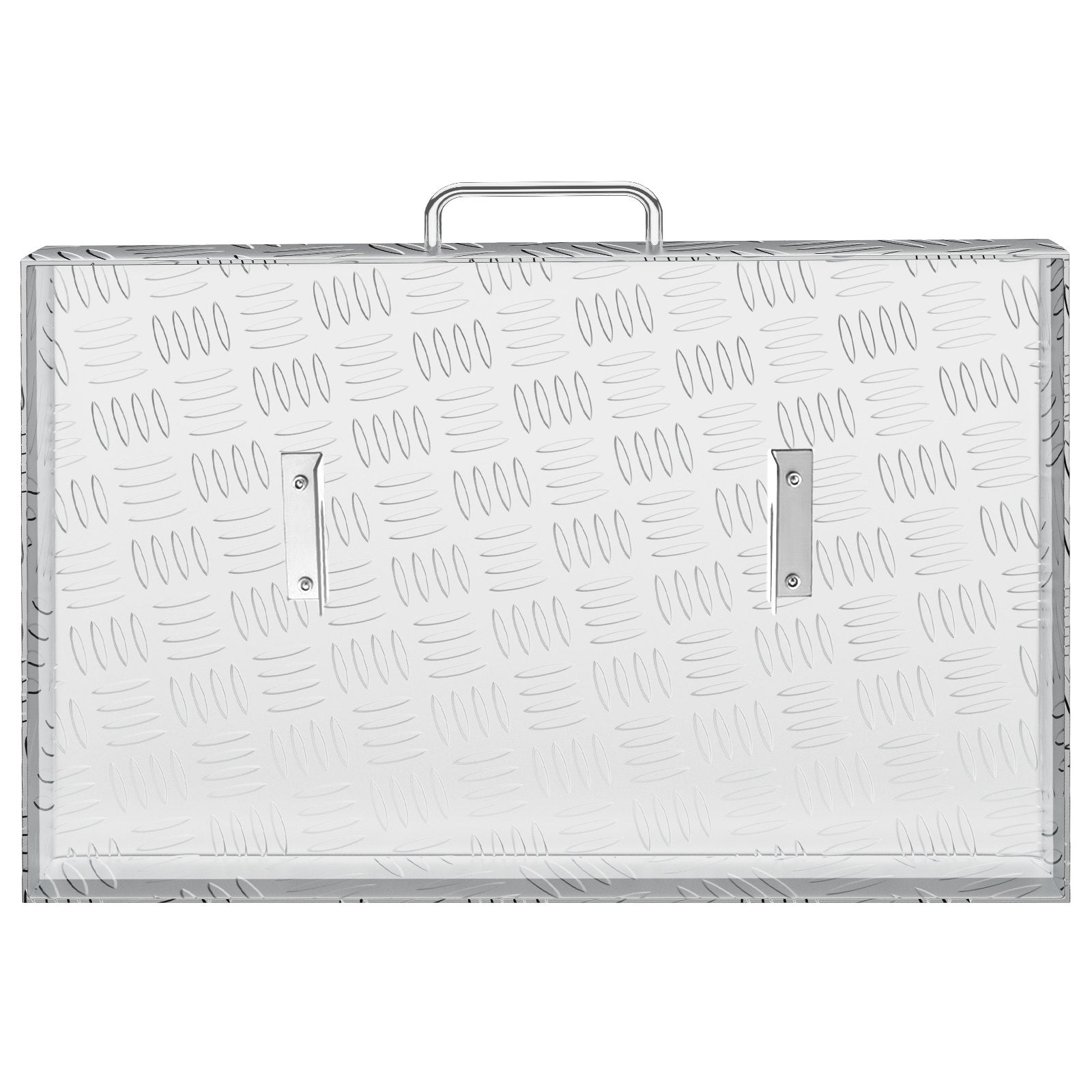 VEVOR Griddle Lid Cover, Work with 36\" Blackstone Griddle, Aluminum Diamond Plate Steel Flat Top Griddle Cover, Waterproof Griddle Hard Cover with Heatproof Handle 