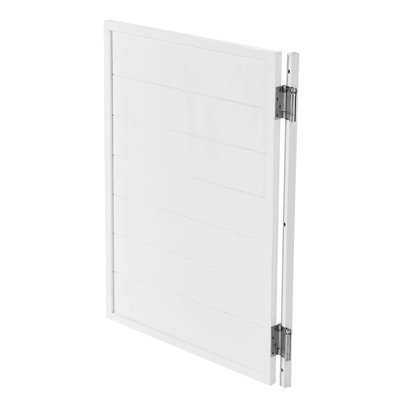 VEVOR Swinging Cafe Doors 32" x 42" Pine Wood White with Hinges & Hardware